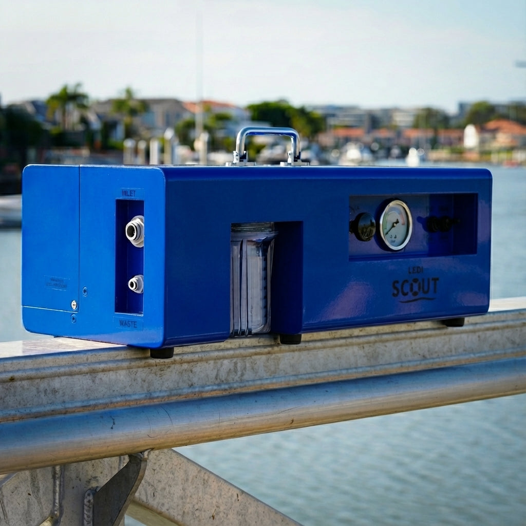 Scout watermaker at pier